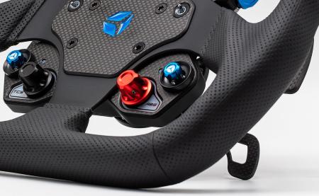 Cube Controls GT PRO V2 – Reparto Corse Perforated black 2 paddles