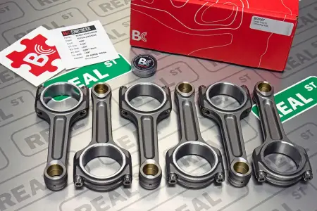 BRIAN CROWER BC6307 кованые шатуны - MOAR I Beam w/ARP Custom Age 625+ Fasteners (TOYOTA 2JZGTE/GE)