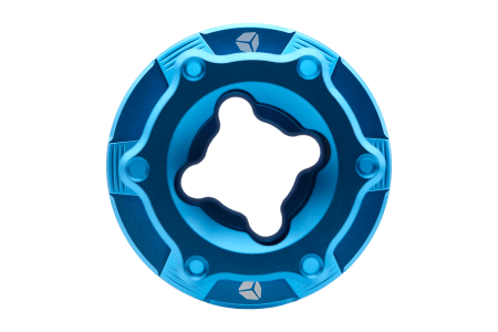 Cube Controls - Direct Drive Hub blue