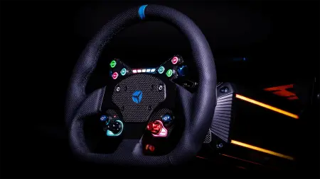 Cube Controls GT PRO V2 – Reparto Corse Perforated black 2 paddles