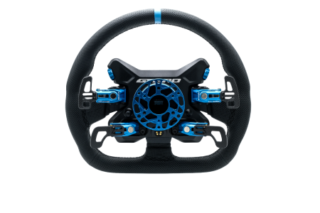 Cube Controls GT PRO V2 – Reparto Corse Perforated blue 4 paddles