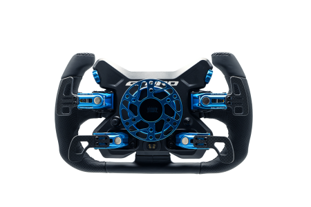 Cube Controls GT PRO V2 – Reparto Corse Zero Leather blue 4 paddles