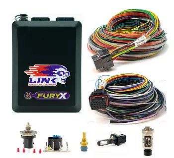 Link G4X FuryX Wire-In Bundle - ECU + Looms + Sensors