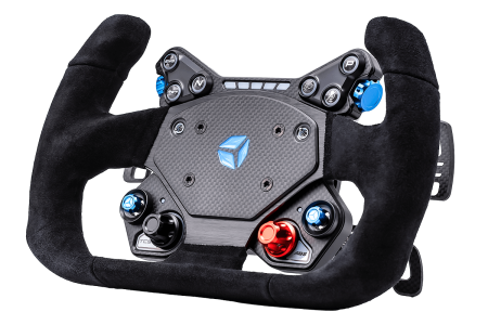 Cube Controls GT PRO V2 – Reparto Corse Zero Suede blue 2 paddles